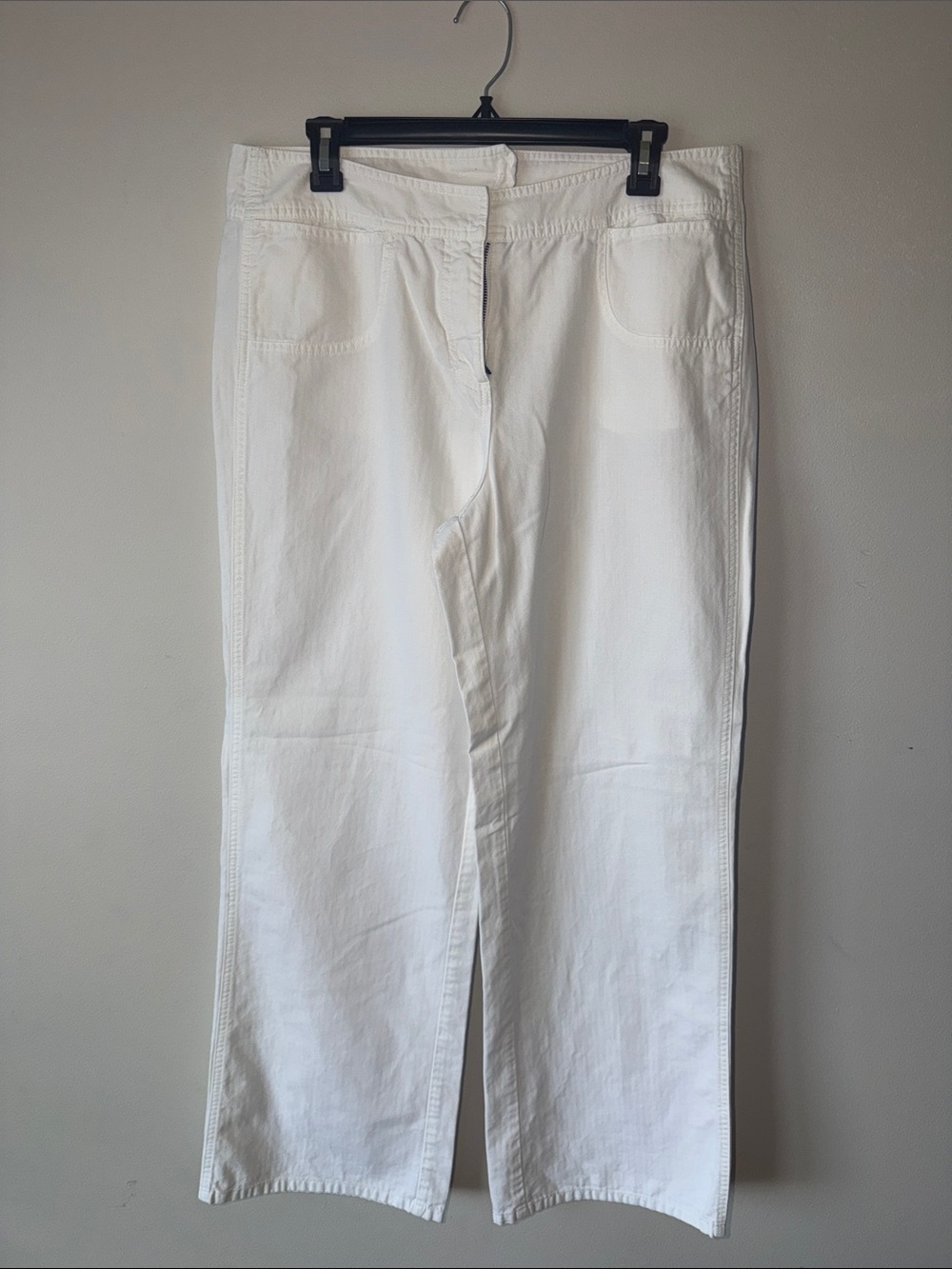 Women’s Calvin Klein White Straight-jeans